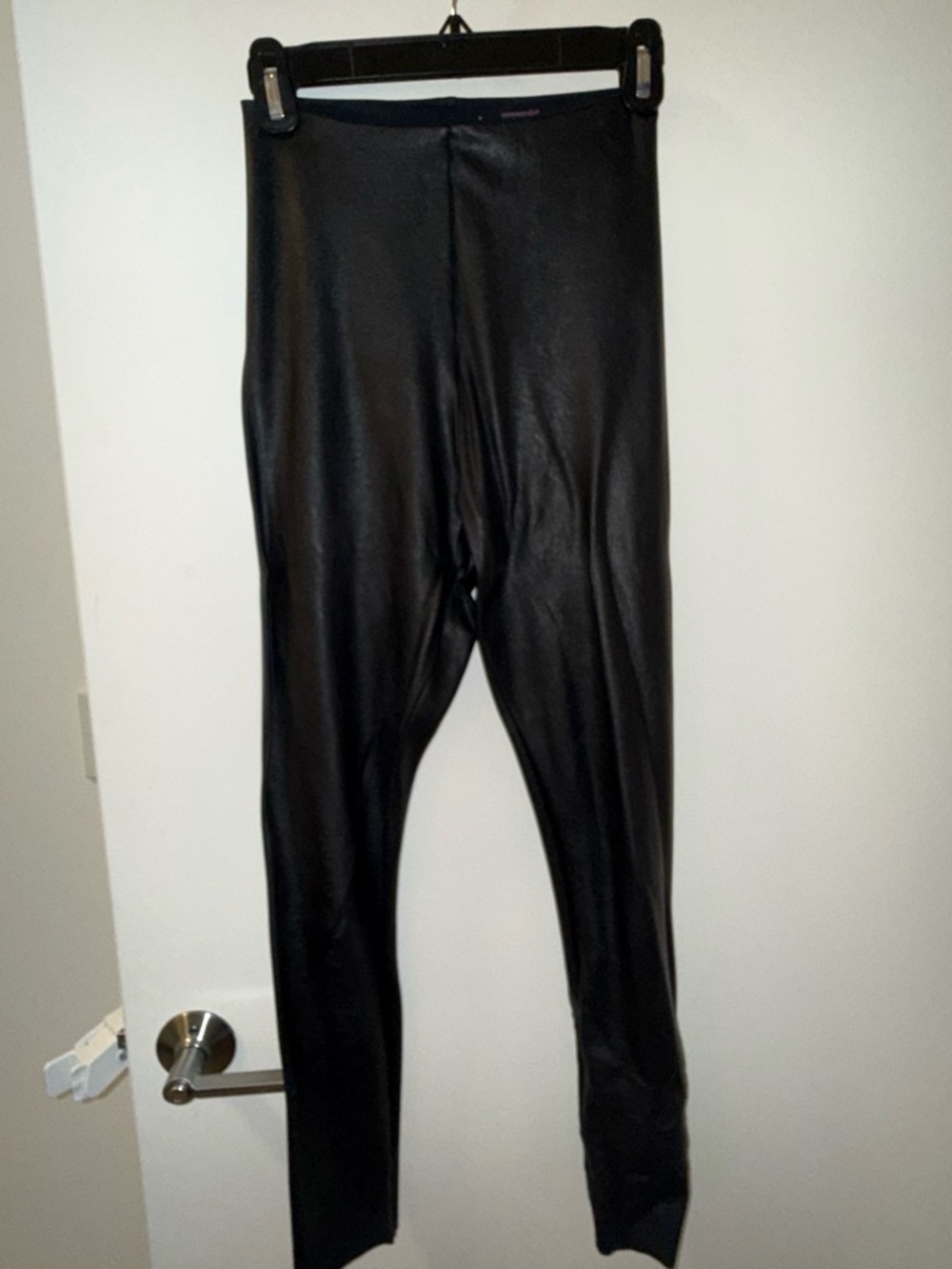 Commando Women’s Black Faux Leather Leggings
